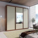 Ver imagem 1 de Guarda-roupa 100% Mdf 3 Portas e 4 Gavetas Eco 01 Bom Pastor