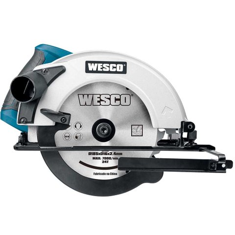 Serra Circular Disco de 185mm 1500W Wesco 220V