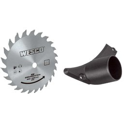Serra Circular Disco de 185mm 1500W Wesco 220V - 6
