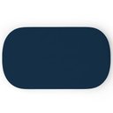 Ver imagem 6 de Puff Decorativo Orgânico para Living Quarto 100cm Doha W01 Suede Azul Marinho - Lyam Decor