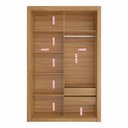 Ver imagem 3 de Closet Modulado 8 Gavetas 12 Prateleiras Freijó Amoudi Móveis