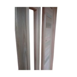 Porta Bbb Pivotante com Visor Duplo Eucalipto 2,13x0,87 Frainer Bbb Tradicional C/ Visor Duplo - 2