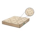 Ver imagem 7 de Cama Casal Madeira Maciça Resistente Colchão D33 138x188x17:castanho