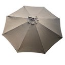 Ver imagem 4 de Ombrelone Central com Base Hdpe Aruba Rivatti 270 Cm (larg) Alumínio Capa Poliéster Fendi com Led