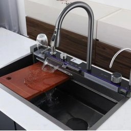 Cuba Gourmet Pia Completa Multifuncional Moderna Smart Cor Preta - Brinovar - 4