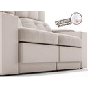 Ver imagem 7 de Sofá com Porta Copos e Carregador Usb Eureka 1,70m Assento Retrátil e Reclinável Velosuede