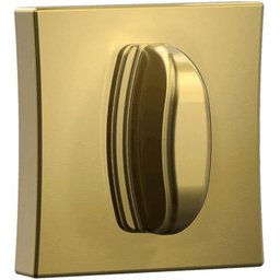 Fechadura 1025 T. Rolete Roseta Quadrada Wc Gold - 3