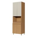 Ver imagem 2 de Paneleiro Modular Simone Mendes 70 Cm 4 Portas 1 Gaveta Nesher