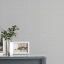 Ver imagem 1 de Papel de Parede Linho Texturizado Algodão Egípcio Cinza