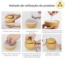 Ver imagem 4 de Difusor de Aromas para Escritório - Elétrico, Ultrassônico e Entrada Usb - 130ml