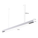 Ver imagem 4 de Lustre Pendente Nordecor Lyta Dif Led Bivolt