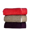 Ver imagem 1 de Kit 3 Toalhas de Banho Premium Grande e Grossa Eleganz Banhão 75x150 Cm 100% Algodão - Purpura - Gri