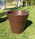 Ver imagem 1 de Vaso Planta 70x80 Ibiza Polietileno BGPLASTICOS MARROM CAFE 003