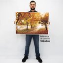 Ver imagem 2 de Quadro Decorativo em Canvas Outono - Moldura Branca - 90 x 60cm