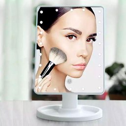 Espelho 22 Leds De Mesa Maquiagem Make Rotação Touch Screen - 2