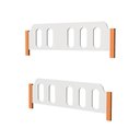 Ver imagem 4 de Beliche Solteiro Ônix para Quarto Infantil com Design Funcional em Madeira Premium - Branco/nature