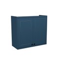 Ver imagem 4 de Cozinha Compacta Modulada 7 Portas 3 Gavetas 100% MDF sem Tampo Sevilha Azul/Órion