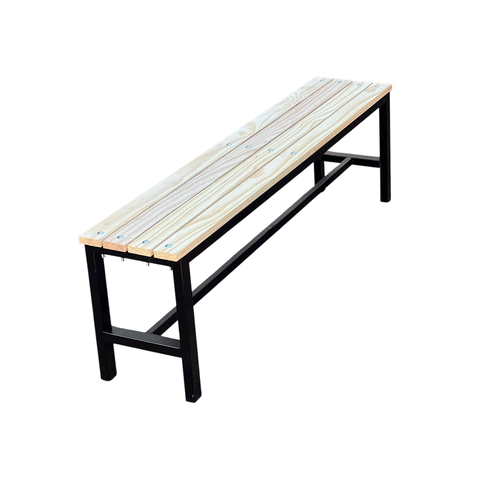 Banco para Vestiário Jardim Academia 150 Cm X 30 Cm X 45 Cm