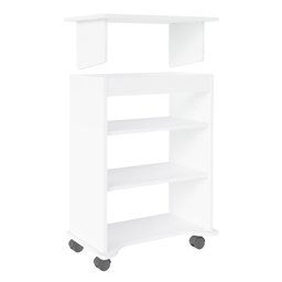 Mesa para Notebook com Rodinhas e Tampo Portátil  - 6