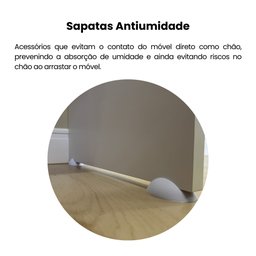 Mesa para Escritório em L 1 Gaveta Cannes  - 9