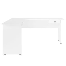 Mesa para Escritório em L 1 Gaveta Cannes  - 3