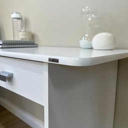 Mesa para Escritório em L 1 Gaveta Cannes  - 14
