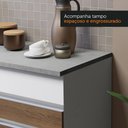 Ver imagem 7 de Armário de Cozinha Compacta 150cm Branco/Rustic Glamy Madesa 01