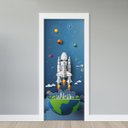 Ver imagem 1 de Cópia - Adesivo de Porta - Fogueta Espacial