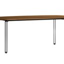 Ver imagem 2 de Mesa para Sala de Jantar Tampo sem Vidro/MDF 200cm Base Metal Preto Mayra