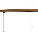 Ver imagem 2 de Mesa para Sala de Jantar Tampo com Vidro/MDF 200cm Base Metal Preto Mayra