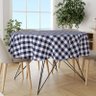 Toalha Mesa Térmica Impermeável Pvc Xadrez Azul 3,00x1,40 - 8