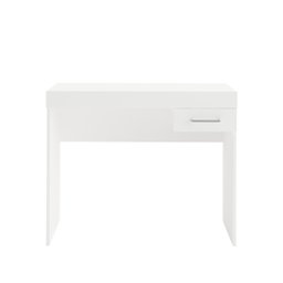 Escrivaninha Mesa Escritório com Gaveta Cooler 1 Gaveta 91cm Branca - 8