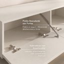 Ver imagem 7 de Rack Suspenso Ripado para TV até 75 Polegadas Planejado 210cm Aruá CabeCasa MadeiraOriginals Off White