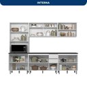 Ver imagem 5 de Cozinha Modulada 5 Peças com Aéreo de Vidro Reflecta e Paneleiro Duplo Evidence
