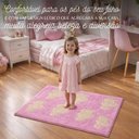 Ver imagem 2 de Tapete Sala Dubai Infantil Menina Antiderrapante 1,00x1,50:nuvem