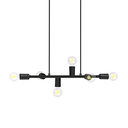 Ver imagem 4 de Lustre Pendente Taschibra Buds para 6 Lâmpadas E27 Bivolt Preto