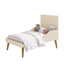 Ver imagem 6 de Kit Quarto Infantil Elfe Areia Fosco e Savana - Cômoda 4 Gavetas + Guarda-Roupa + Berço Noah com Pés