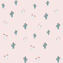 Ver imagem 1 de Papel de Parede Infantil de cactos - Fofura Baby FF4012. Edantex CACTUS