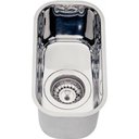 Ver imagem 2 de Meia Cuba Retangular Aço Inox PRIME ACETINADO
