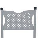 Ver mais imagens de Kit 2 Cadeira para Cozinha Mc Jantar Tubular Almofadada Medcombo Branco Estrutura Branca com Assento