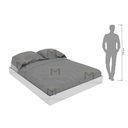 Ver imagem 7 de CAMA BAIXA CASAL KING M236.2021.B (CASA, PRAIA, QUARTO) MUNDI MOVEIS