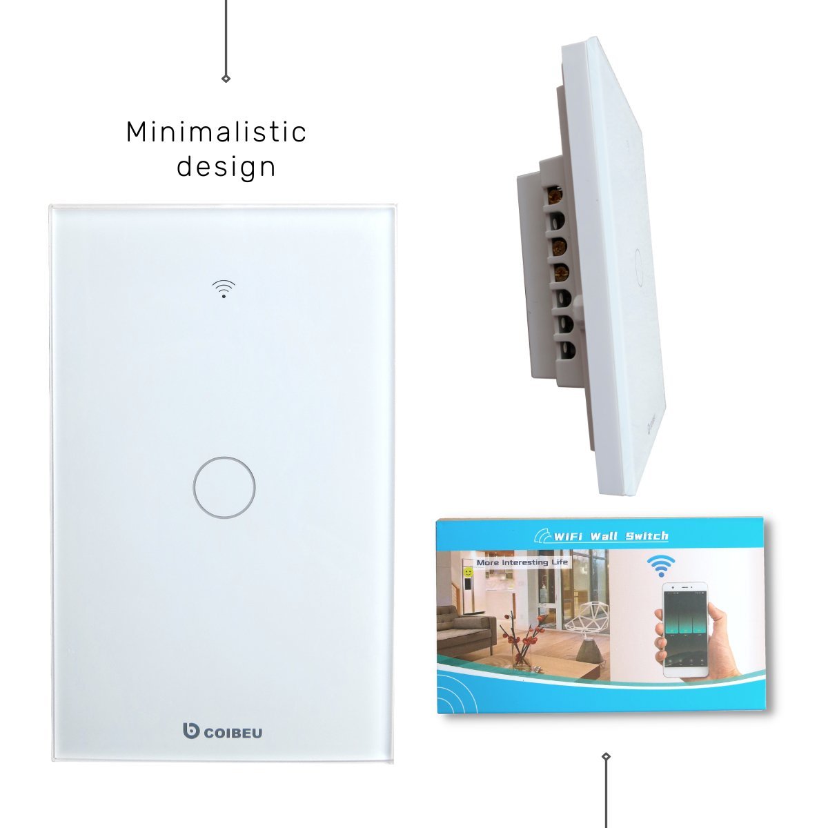 Control Remoto Para Ventilador De Techo - Receptor 110-265V - 6 Velocidades - Compatible Con Luces LED