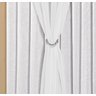 Cortina Jasmini com Renda e Voal 3,00x2,00m Re9casa para Sala ou Quarto - Cor Branco - 3