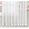 Cortina Charme Tecido Renda com Ilhós 3,00x2,00m Re9casa para Sala ou Quarto - Cor Branco - 3