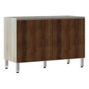 Ver imagem 1 de Balcão De Pia Sem Tamp 120cm Luci Legno Crema Com