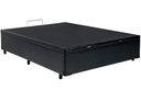 Ver imagem 5 de Cama Box Baú Casal Conforto Sintético Preto + Colchão Casal Conforto Espuma D23 17x138x188