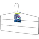 Ver imagem 5 de 3 Cabides Calceiros Para Calça Bermuda Triplo Cromado