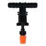 Kit 10 Nebulizador Ajustavél Tê Tubo Pe 16mm Irrigação Horta - 1