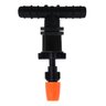 Kit 10 Nebulizador Ajustavél Tê Tubo Pe 16mm Irrigação Horta - 2