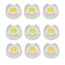 Ver imagem 1 de Conj 10 Bico Com Válvula Removível Média Nsf Amarela para Bisnaga Fifo